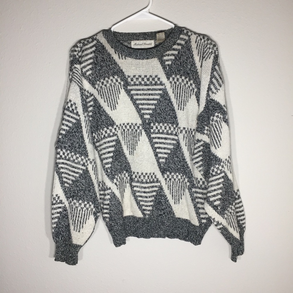 Men’s Michael Gerald Sweater Grandpa Vintage Grey